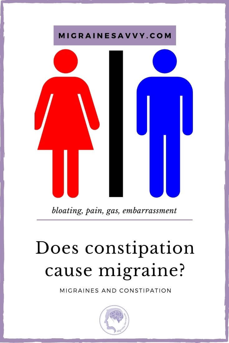 Does Constipation Cause Migraine Headaches for you? @migrainesavvy