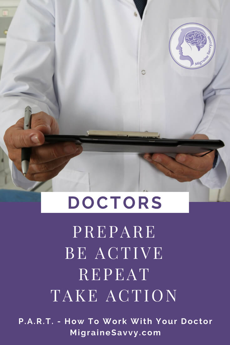 Great headache doctor questions and tips for more efficient appointments @migrainesavvy #migrainerelief #stopmigraine #headacherelief