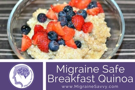 Migraine Recipe Breakfast Quinoa