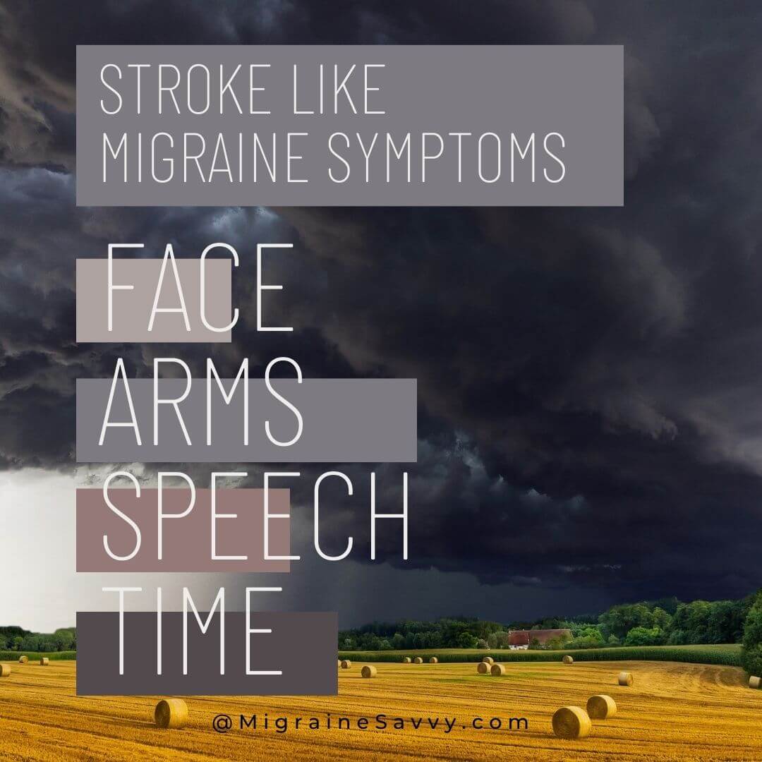 Learn how to act F.A.S.T @migrainesavvy #migraine #headaches #migraineheadaches