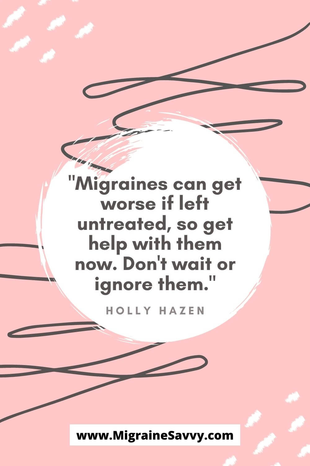 Migraines can get worse if left untreated, so get help with them now. Don't wait or ignore them @migrainesavvy #migraines #headaches #migrainerelief